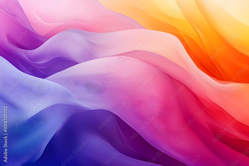 Obraz premium Vibrant Abstract Art with Dynamic Color Gradients and Energy