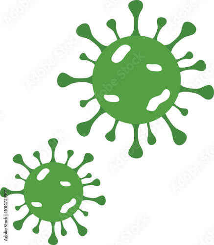 Mpox virus illustration