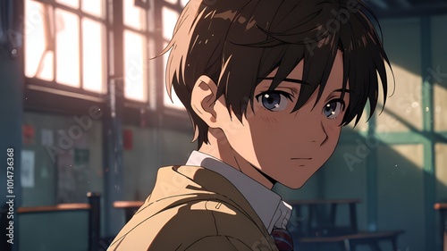 A cynical high schooler with a unique outlook on relationships, he often finds himself reluctantly helping others while struggling with loneliness