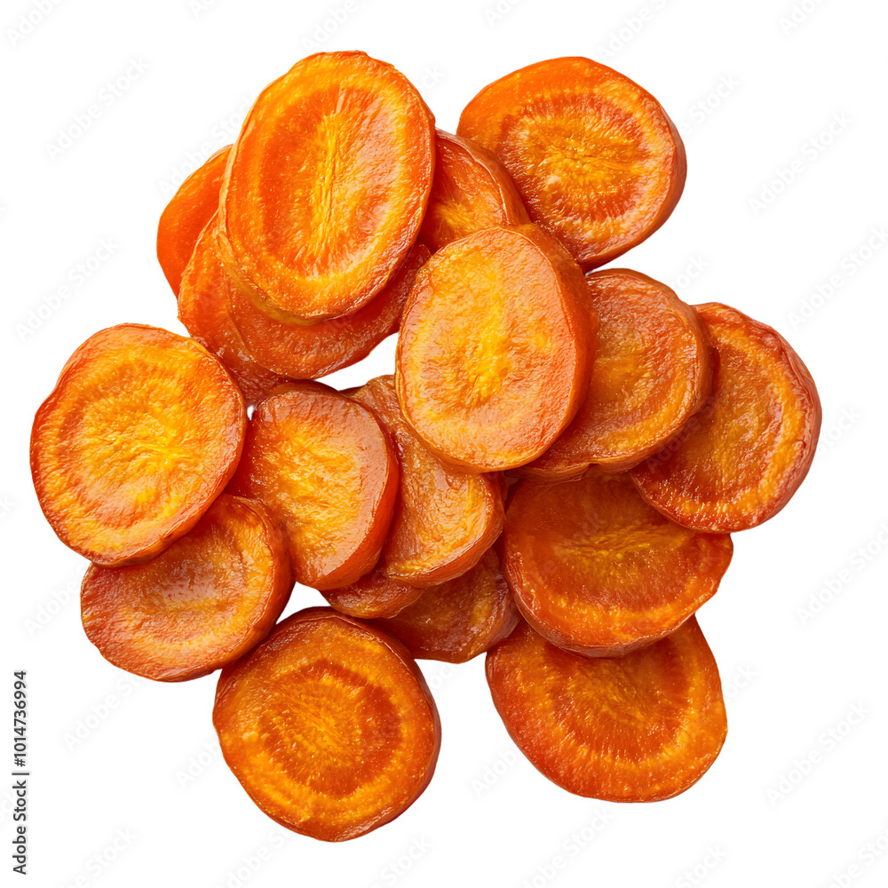 Healthy and delicious dried persimmons on transparent background for snacking and cooking Healthy and delicious dried persimmons on transparent background for snacking and cooking