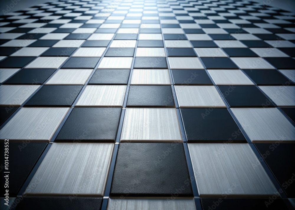 An elegant loopable chessboard pattern, showcasing gray squares set against a white backdrop, ideal for creating contemporary textures in design projects and backgrounds. An elegant loopable chessboard pattern, showcasing gray squares set against a white backdrop, ideal for creating contemporary textures in design projects and backgrounds.