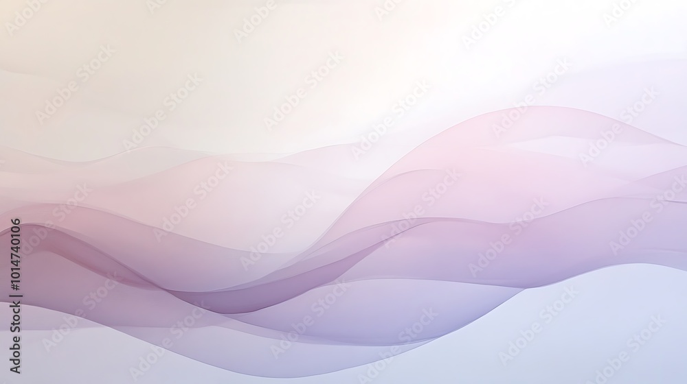 Serenity in soft gradients, an abstract exploration of tranquil waves and delicate hues background Serenity in soft gradients, an abstract exploration of tranquil waves and delicate hues background