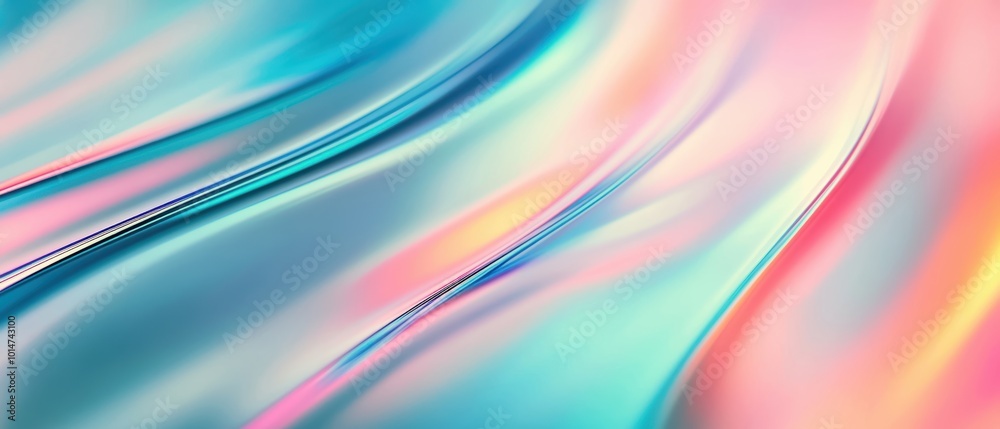 Abstract wave patterns in vibrant colors, creating a soothing and dynamic visual effect. Abstract wave patterns in vibrant colors, creating a soothing and dynamic visual effect.