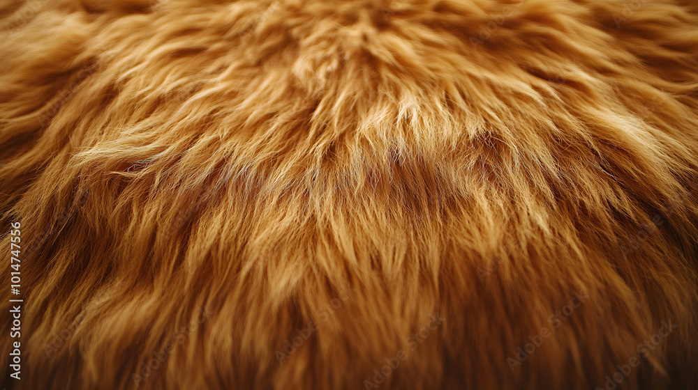 A close-up image of rich brown fur, showcasing its soft texture and luxurious appearance. This detailed photograph captures the intricate fibers and natural sheen of the fur, highlighting its warmth a A close-up image of rich brown fur, showcasing its soft texture and luxurious appearance. This detailed photograph captures the intricate fibers and natural sheen of the fur, highlighting its warmth a