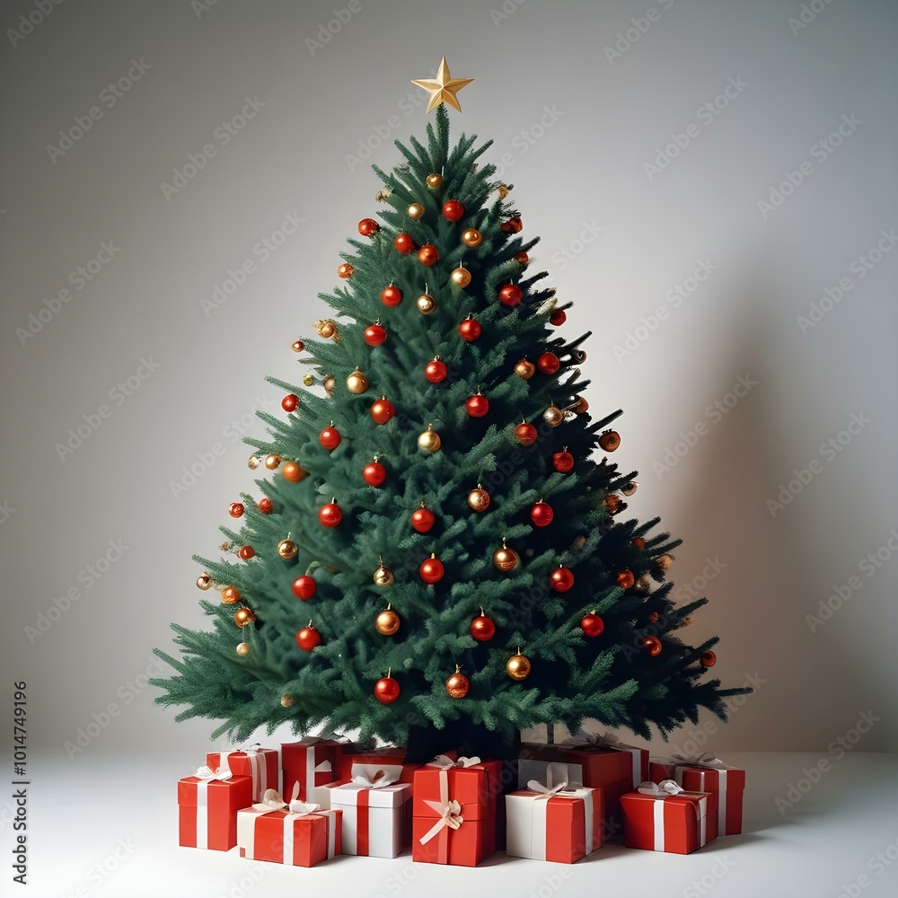 christmas tree and gifts christmas tree and gifts