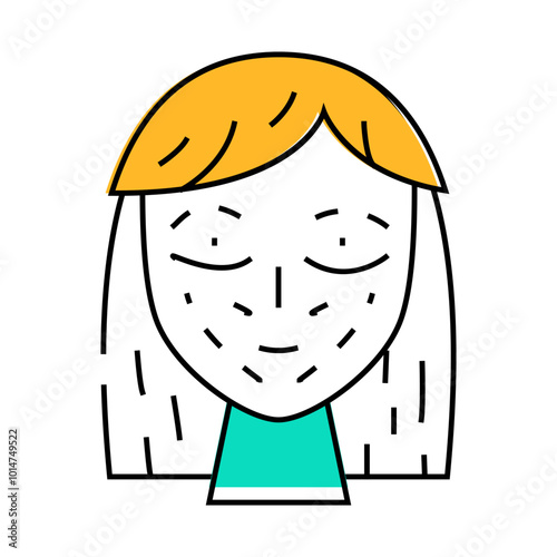 plastic surgery line icon vector. plastic surgery sign. isolated symbol illustration