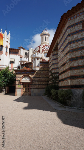 Parish Church of Sant Roma. Lloret de Mar, Spain, Costa Brava, province Girona, Catalonia.