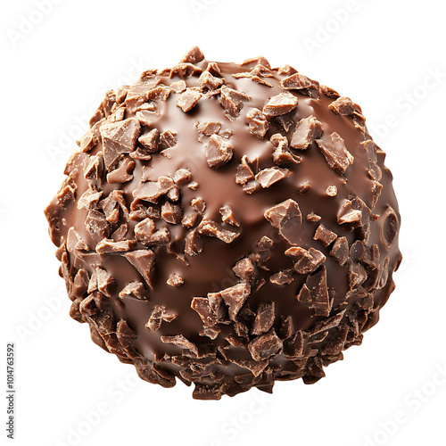 Fererro Rocher Chocolate on transparent background. photo