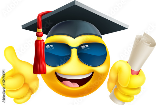 Emoji Graduate College Sung...