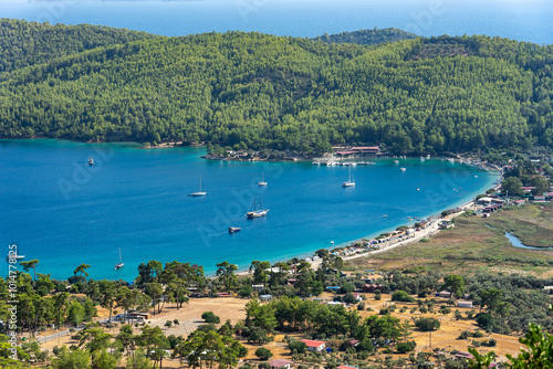 Cokertme is a Beautiful Bay in the Mugla District of Turkey.