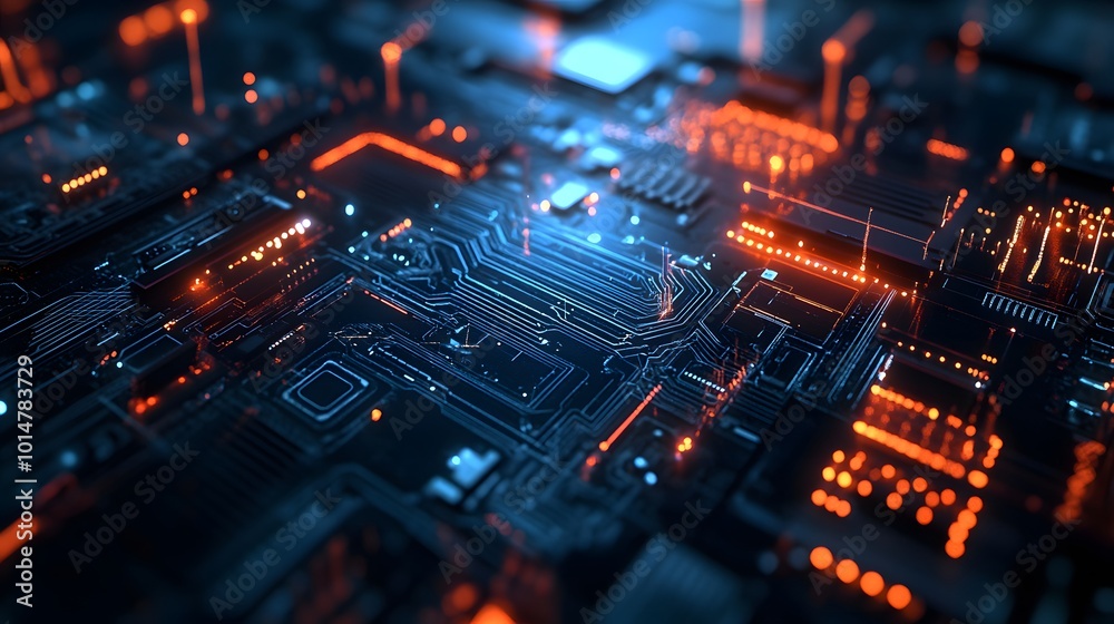 futuristic technology background. futuristic technology background.