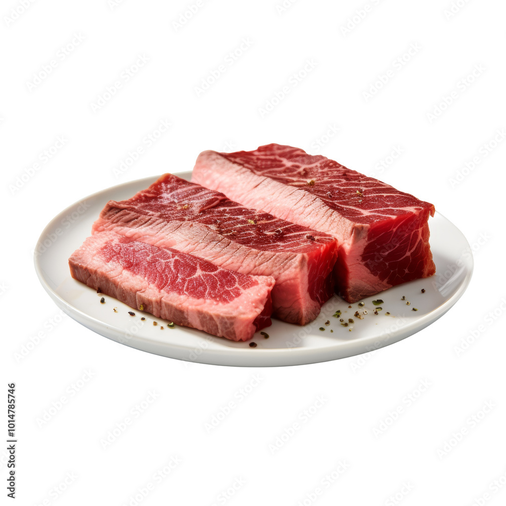 Fresh Cuts of Beef Ribs Ready for Cooking and Preparation. Fresh Cuts of Beef Ribs Ready for Cooking and Preparation.