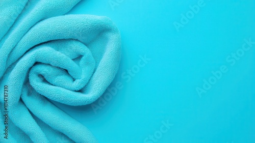 Towel designed as a cooling neck wrap for outdoor sports or hot climates, towel, cooling neck towel