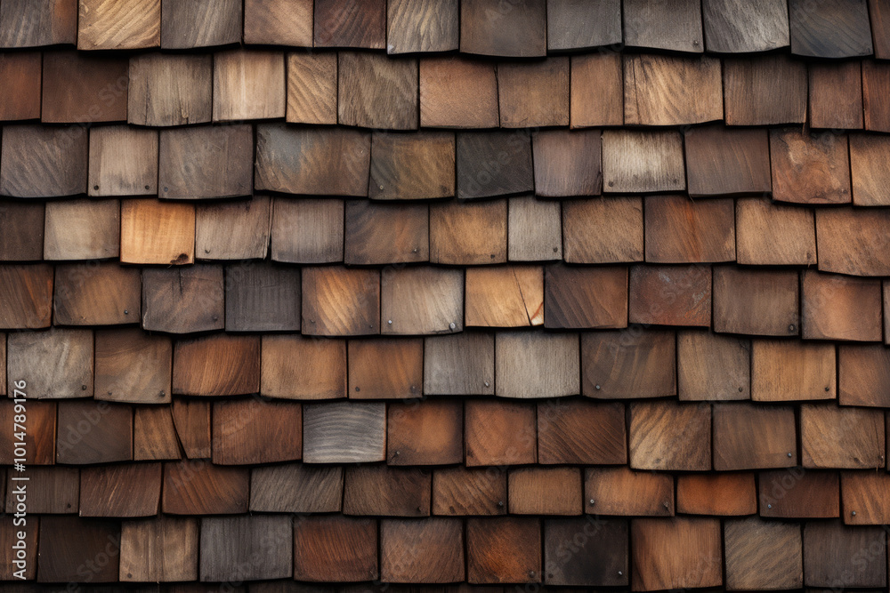 Processed collage of rustic barn roof shingles surface texture. Background for banner, backdrop Processed collage of rustic barn roof shingles surface texture. Background for banner, backdrop