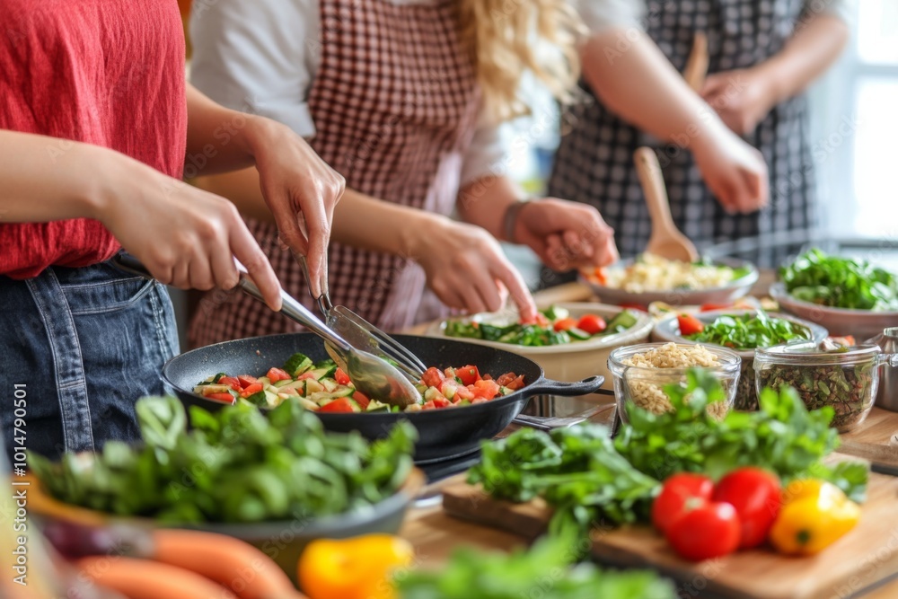 Cooking Class: A Group Effort in the Kitchen Cooking Class: A Group Effort in the Kitchen