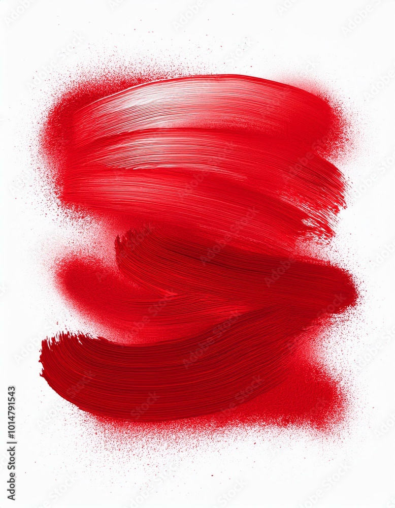 red airbrush stroke on white background red airbrush stroke on white background