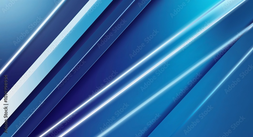 Shiny blue gradient lines forming an abstract geometric background Shiny blue gradient lines forming an abstract geometric background