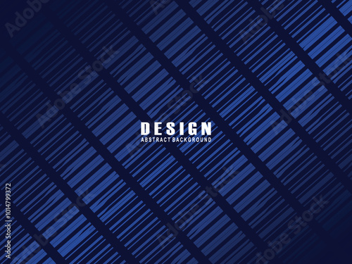 Wallpaper Mural Premium background design with diagonal shiny blue lines pattern. Vector horizontal template for banner ,digital business, contemporary formal invitation, luxury voucher, prestigious gift certificate. Torontodigital.ca