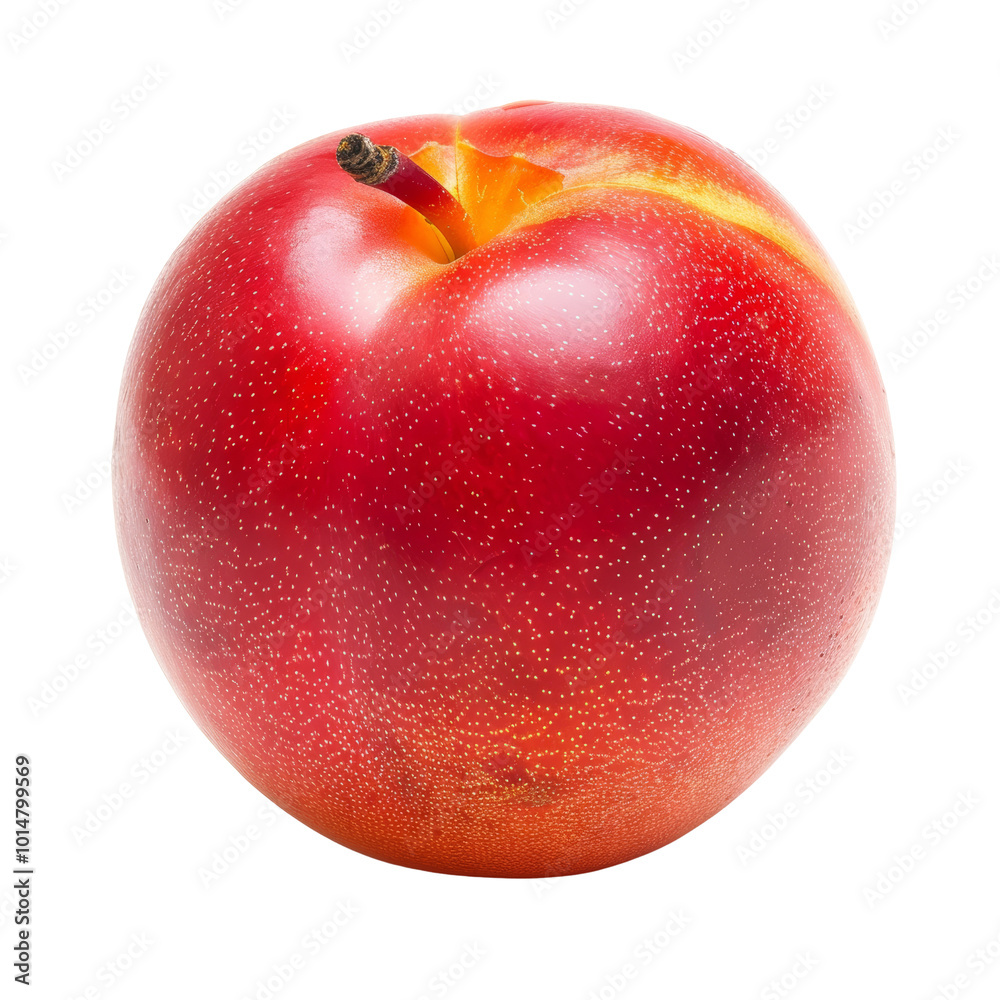Fresh Red Apple Isolated on a White Background for Healthy Snacking Fresh Red Apple Isolated on a White Background for Healthy Snacking