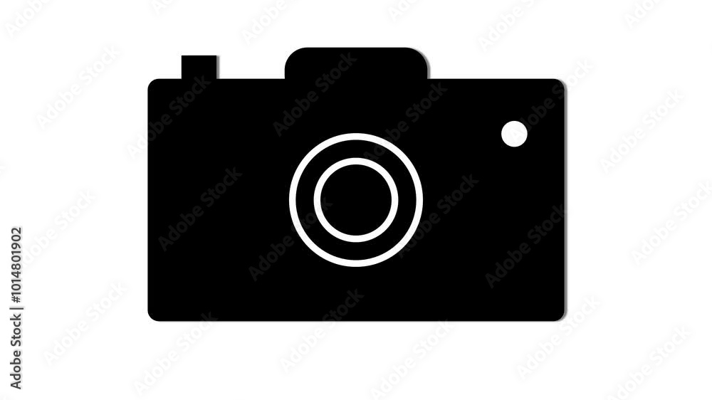 digital photo camera icon animation digital photo camera icon animation