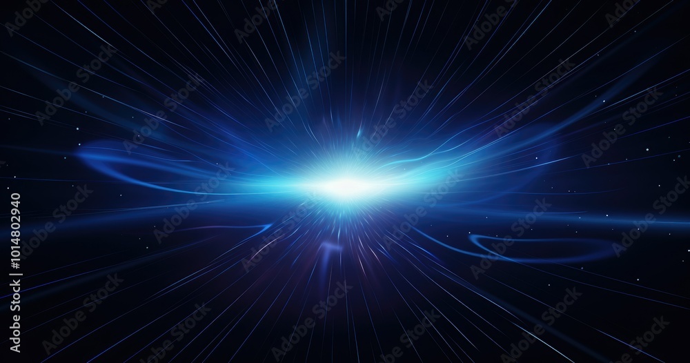 A black hole in space with beautiful rays, light streaks or lines of energy flying from the center to edges, speed effect background A black hole in space with beautiful rays, light streaks or lines of energy flying from the center to edges, speed effect background