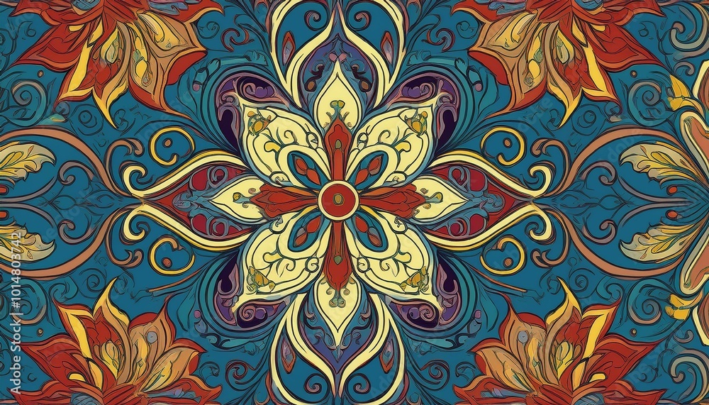 Turkish seamless pattern Turkish seamless pattern
