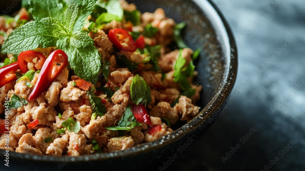 Fresh Herb Chicken Salad with Chili and Mint Fresh Herb Chicken Salad with Chili and Mint