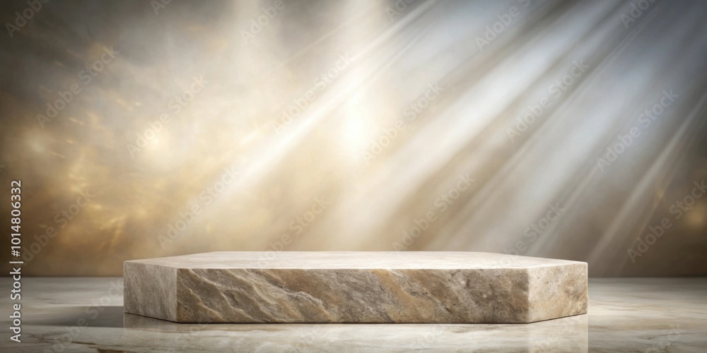 Stone podium for display product with abstract background for cosmetic branding inspiration , stone, podium, display Stone podium for display product with abstract background for cosmetic branding inspiration , stone, podium, display