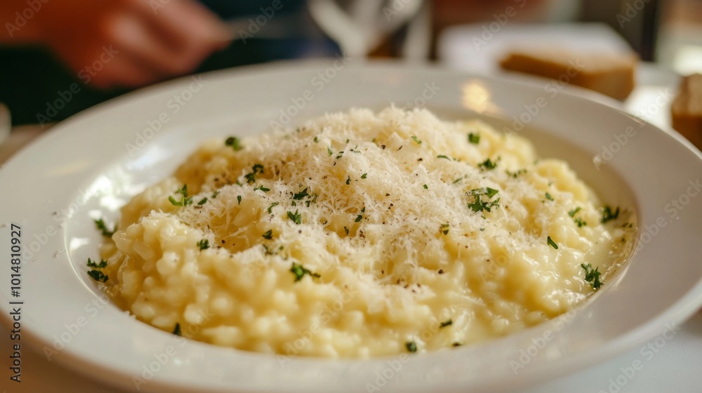 Creamy Risotto with Cheese and Herbs Creamy Risotto with Cheese and Herbs