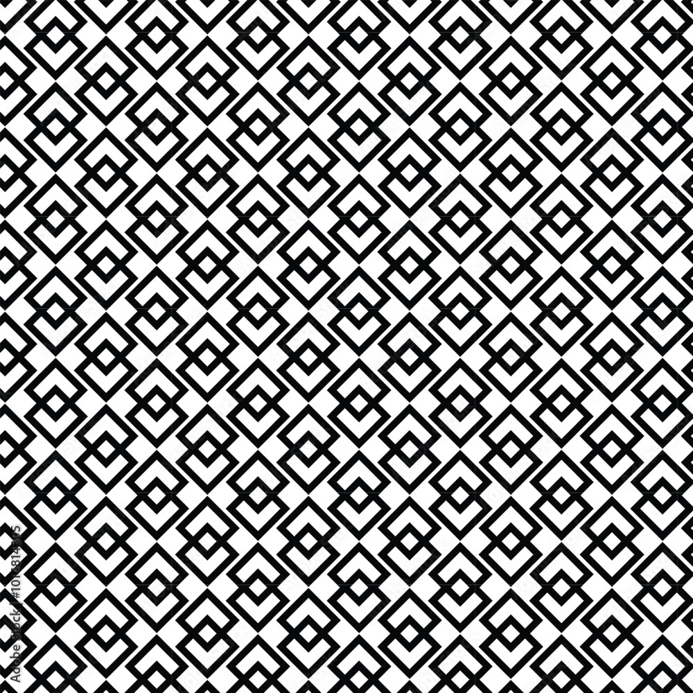 Abstract black and white geometric pattern. Abstract black and white geometric pattern.