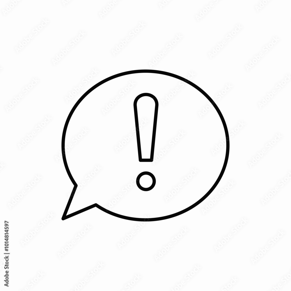 exclamation attention warning icon sign vector exclamation attention warning icon sign vector