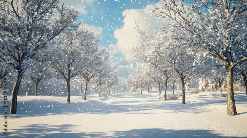 Fototapeta premium snow