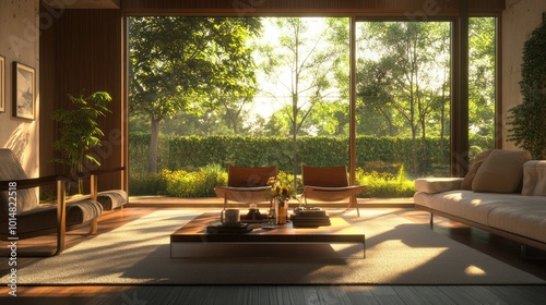 Living Room with View