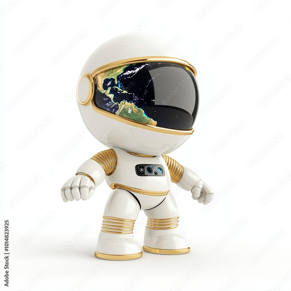 Naklejka premium Experience the world from an intriguing angle with a tilted autonomous view