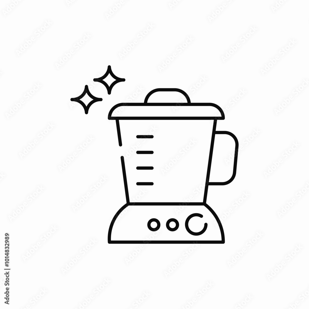 kitchen blender icon sign vector kitchen blender icon sign vector