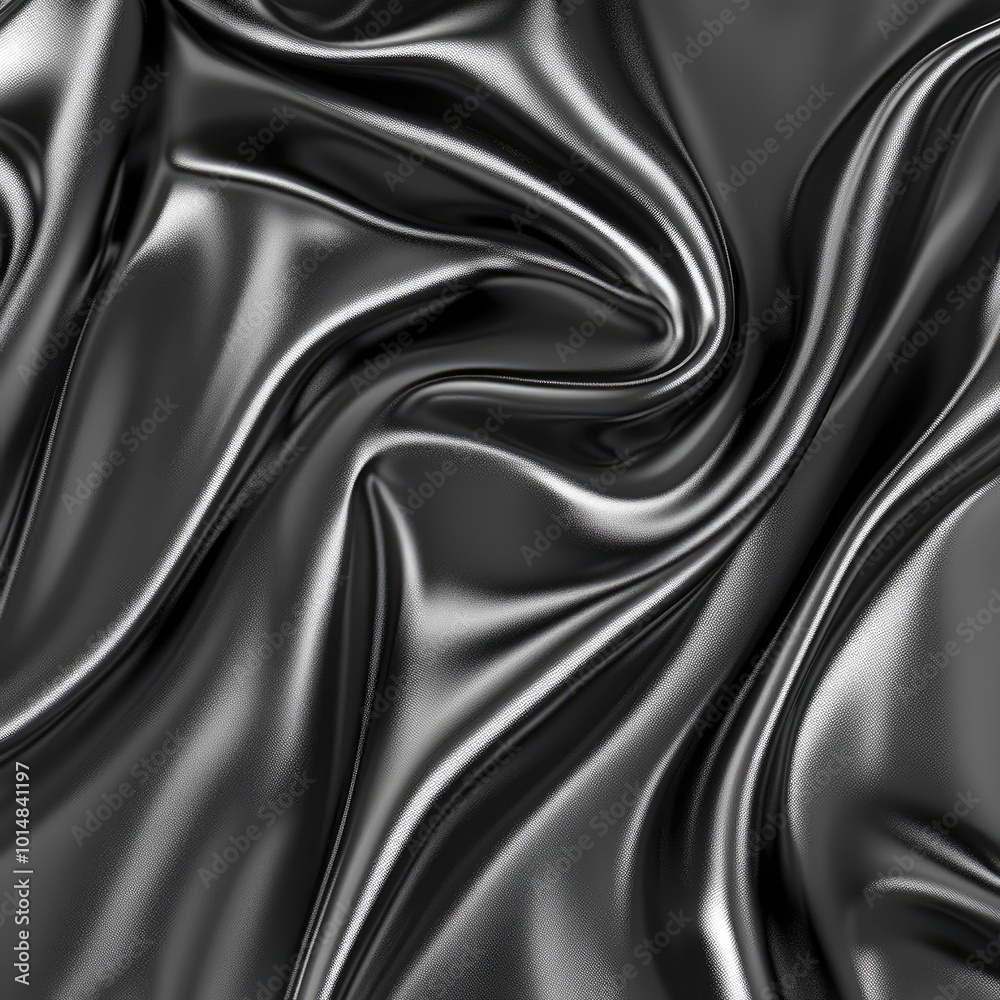 A close-up view of smooth, flowing black fabric showcasing elegant curves and reflections of light. A close-up view of smooth, flowing black fabric showcasing elegant curves and reflections of light.