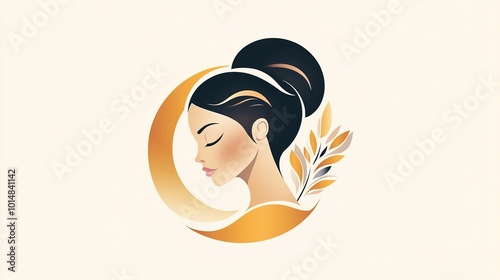 a beuaty spa logo design photo