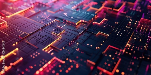 Wallpaper Mural A detailed view of a computer's internal components Torontodigital.ca