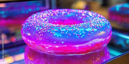 Cosmic Donut A Sweet, Out-of-This-World Treat photo