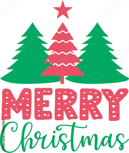 Christmas typography vintage Merry Christmas deer Peace love joy Christmas happy new year 