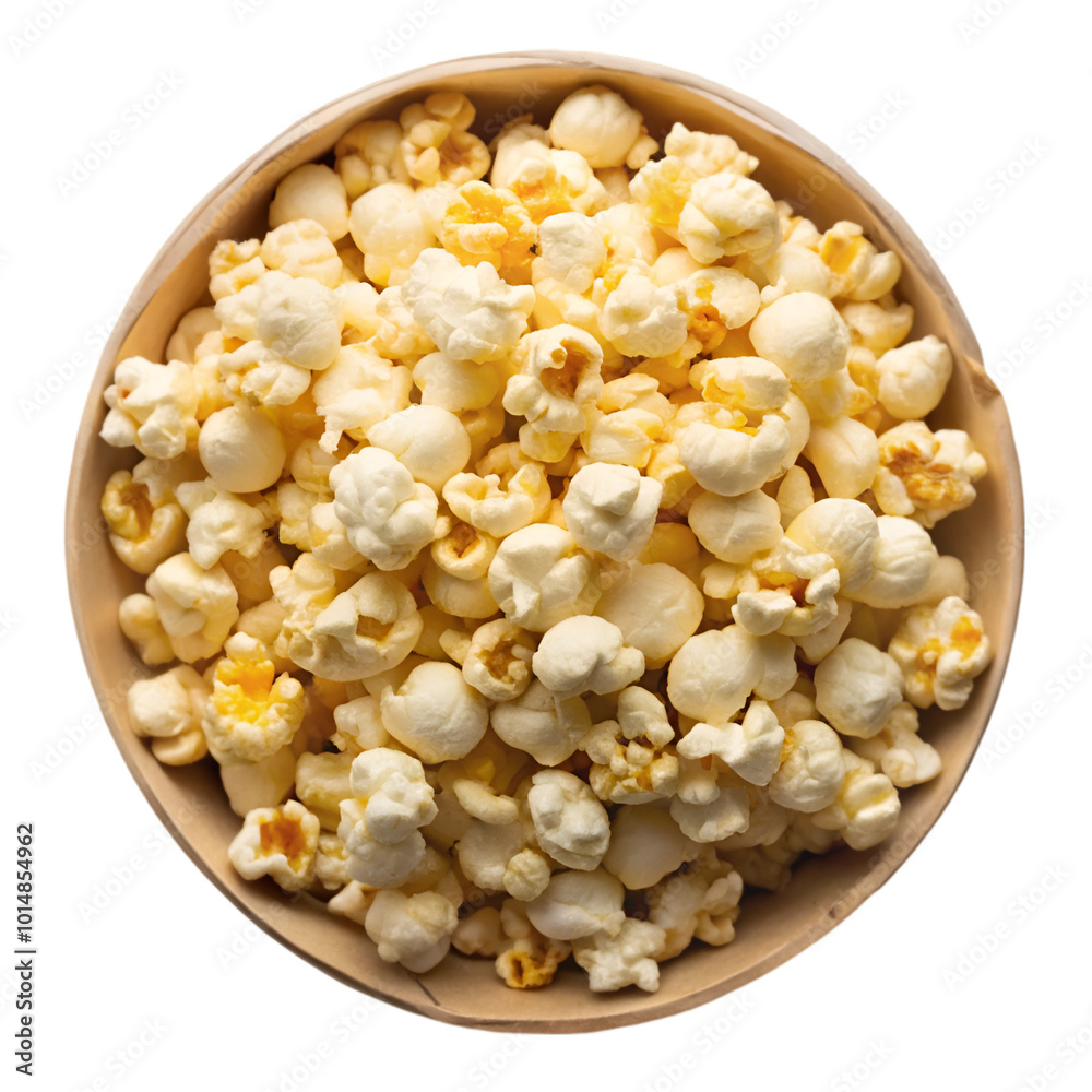 Popcorn Isolated on transparent background Popcorn Isolated on transparent background