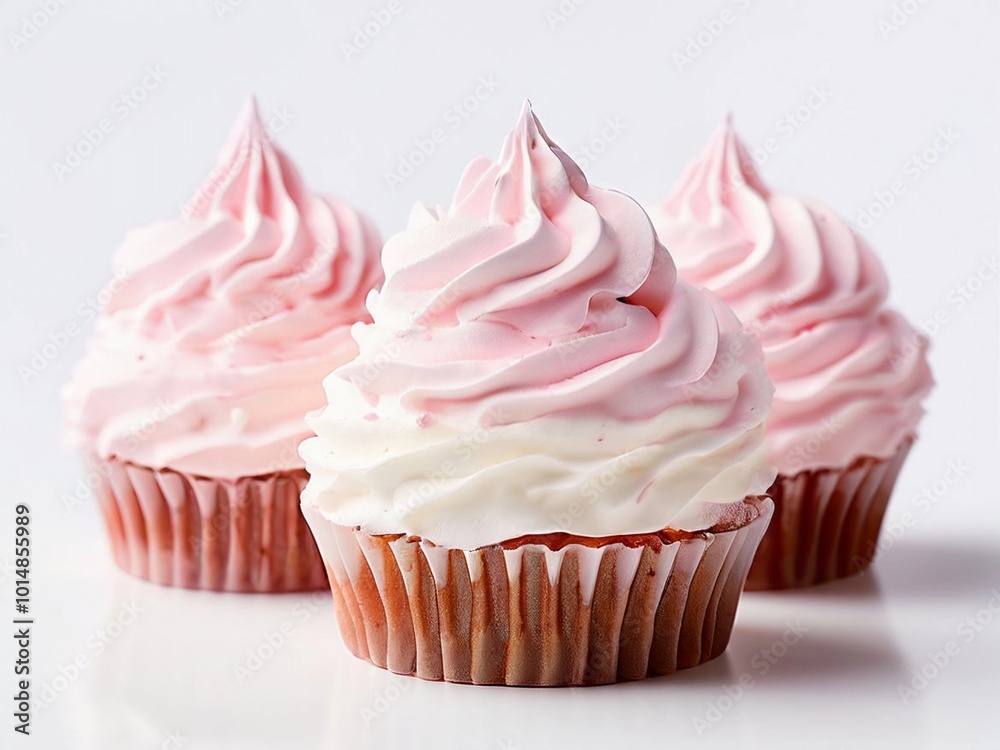 Cakes white color and yellow soft cream cube shape white background. Cakes white color and yellow soft cream cube shape white background.