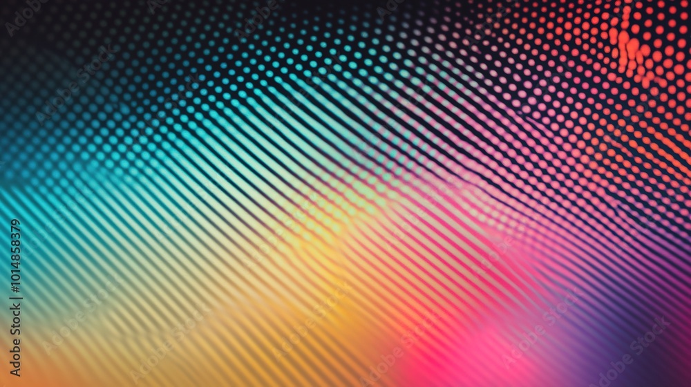 A mesmerizing display of colorful blurry lights arranged in a halftone pattern, creating a vibrant and dynamic visual experience. The soft gradients of color blend seamlessly, A mesmerizing display of colorful blurry lights arranged in a halftone pattern, creating a vibrant and dynamic visual experience. The soft gradients of color blend seamlessly,