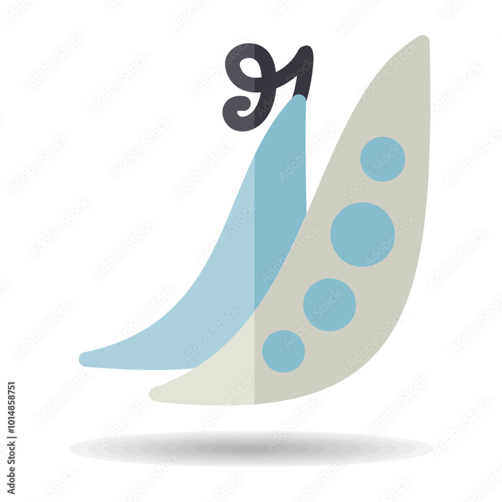 Peas isolated design vector icon. Vegetable sign Peas isolated design vector icon. Vegetable sign