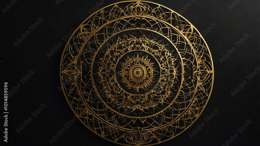 Floral mandala pattern background Floral mandala pattern background