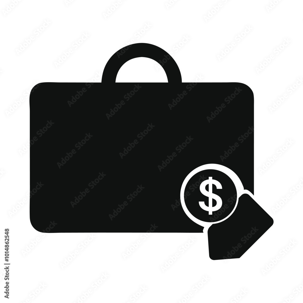 Vector icons for financial and accounting business on a white background Vector icons for financial and accounting business on a white background