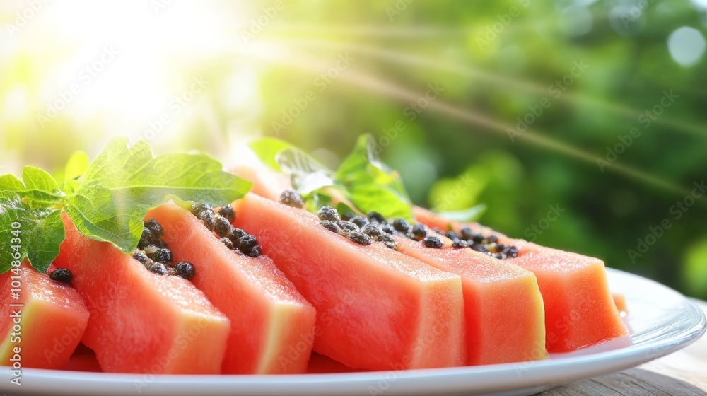 Refreshing Slices of Watermelon with Black Pepper Refreshing Slices of Watermelon with Black Pepper