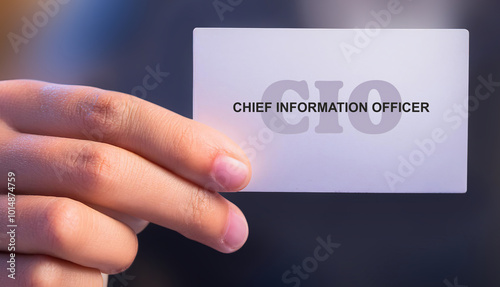 CIO - Chief Information Officer - An Executive Leadership Role in Financial and IT Management.
