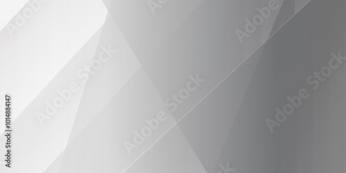 Abstract simple grey white 3D hi-tech polygonal corporate background. COLOR vector gradient abstract background design. Abstract white and gray texture line shadow shape background. white pattern. 