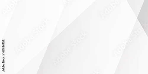 Abstract simple grey white 3D hi-tech polygonal corporate background. COLOR vector gradient abstract background design. Abstract white and gray texture line shadow shape background. white pattern. 